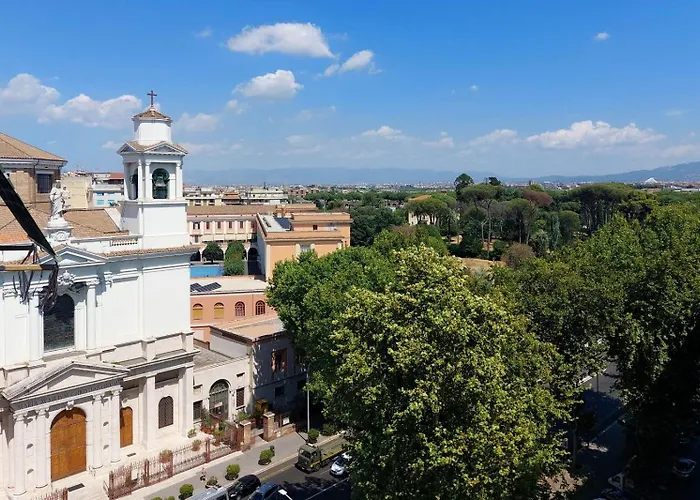 Da Zia Maria - Panoramico Vicino Metro A Appartamento Roma